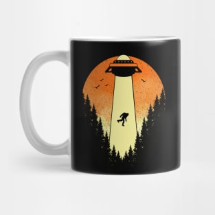 Bigfoot Ufo Abduction Mug